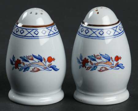 Virginia (Older, Blue Background) Salt & Pepper Set