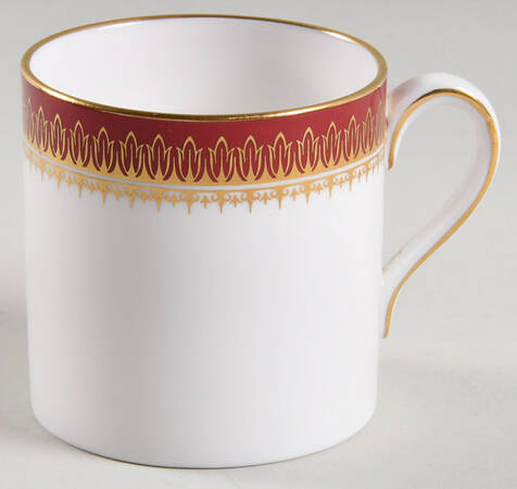 Viscount Maroon Demitasse Cup