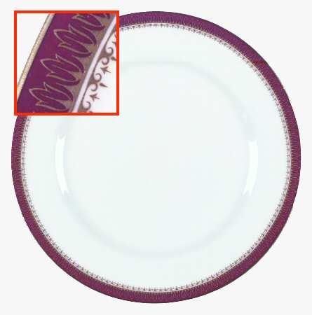 Viscount Maroon by Spode