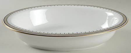 Warwick 9" Oval Vegetable Bowl