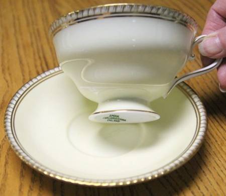 Westminister Footed Cup & Saucer Set