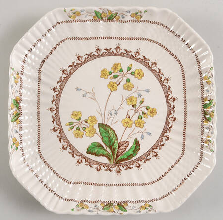 Wicker Dell Square Cake Plate