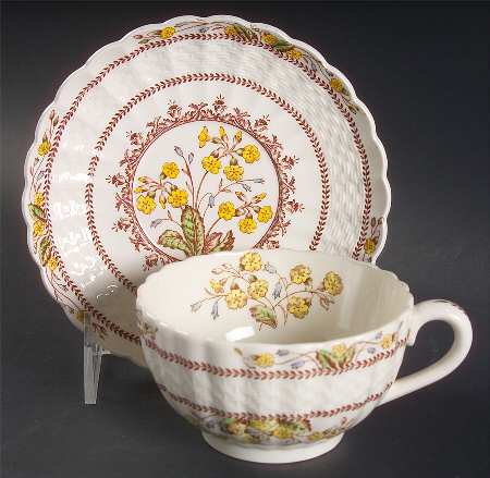 Wicker Dell Flat Cup & Saucer Set