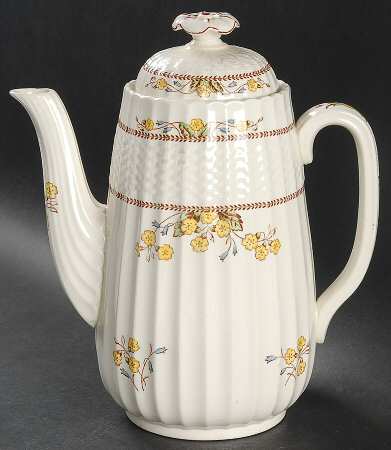 Wicker Dell Coffee Pot & Lid