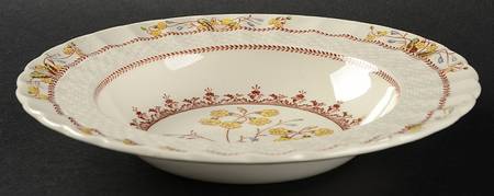 Wicker Dell Rim Soup Bowl