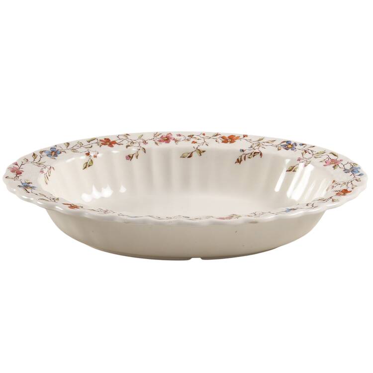 Wicker Dale 10" Oval Vegetable Bowl