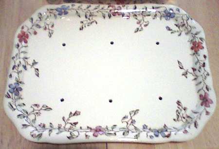 Wicker Dale Cheese Dish with Lid, Base Only (Wedge)
