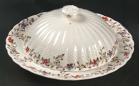Wicker Dale Muffin Dish & Lid