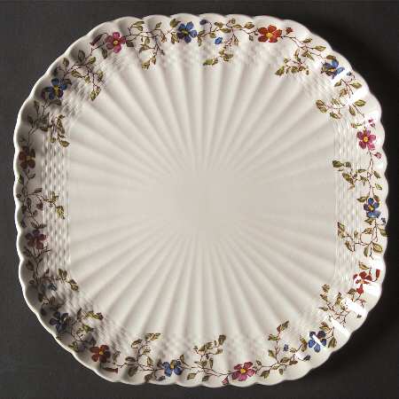 Wicker Dale Square Salad Plate