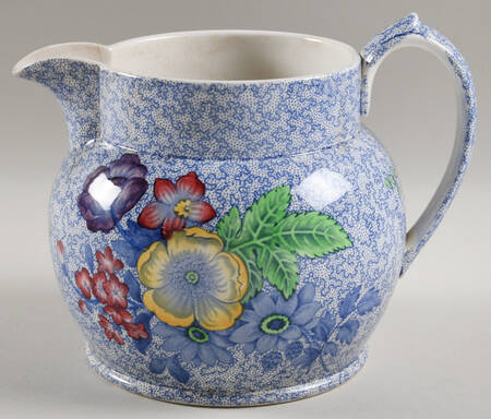 Wild Flower Blue 40 Oz Jug