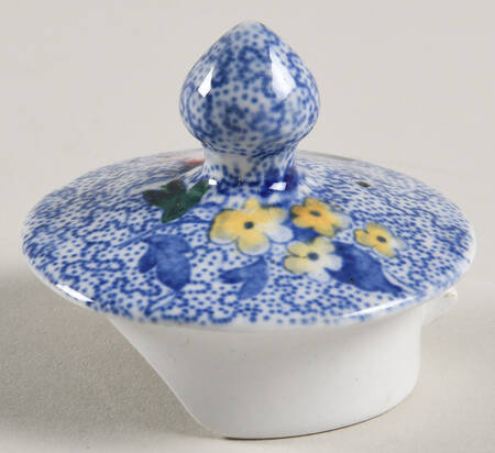 Wild Flower Blue Lid for Hot Water Jug