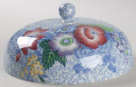 Wild Flower Blue Lid for Muffin Dish