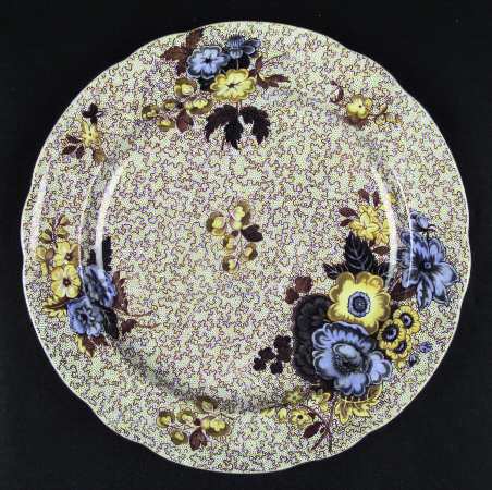 Wild Flower Brown by Spode