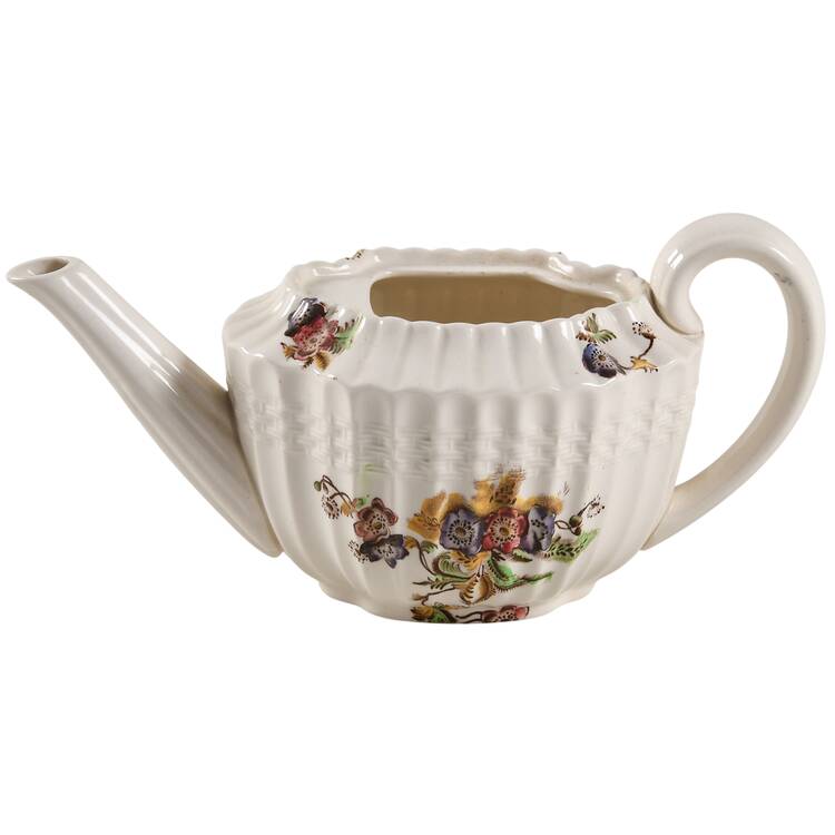 Wicker Lane (Basket Weave) Mini Teapot No Lid