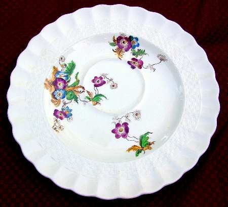 Wicker Lane (Basket Weave) Snack Plate