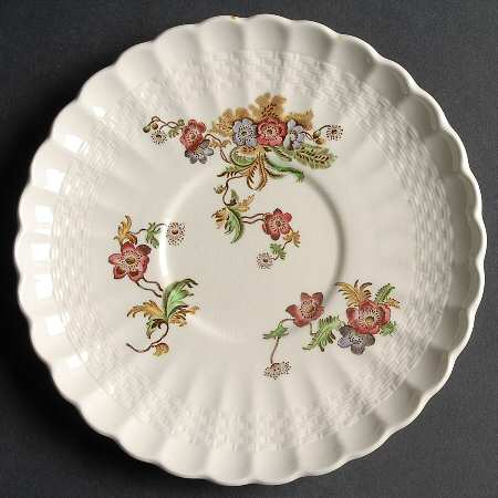 Wicker Lane (Basket Weave) Saucer for Cream Soup Bowl