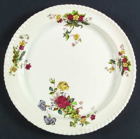 Wicker Lane (Gadroon) 12" Chop Plate (Round Platter)