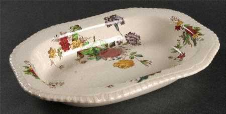 Wicker Lane (Gadroon) 10" Oval Vegetable Bowl