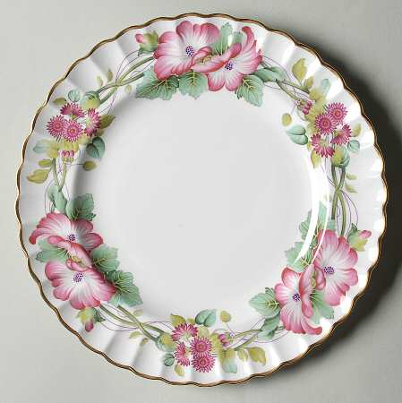 Wild Mallow Luncheon Plate