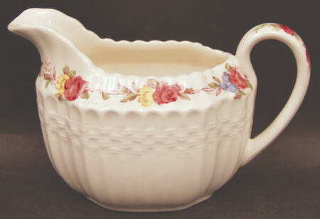 Wicker Rose Mini Creamer