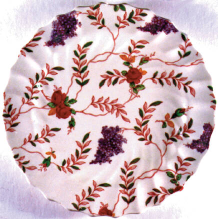 Wisteria (Swirl) Dinner Plate