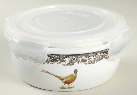 Woodland 5" Round Food Storage Container & Plastic Lid