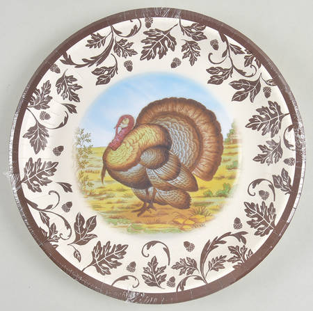 Woodland Pack of 8 - Paper Dinner Plate by Spode