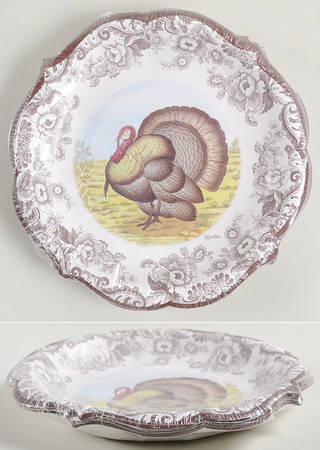 Woodland (Pack of 8) Paper Luncheon/Dessert Plates
