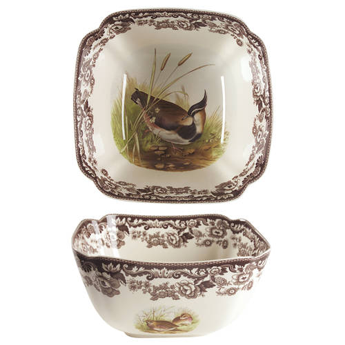 Woodland 9" Square Vegetable Bowl by Spode