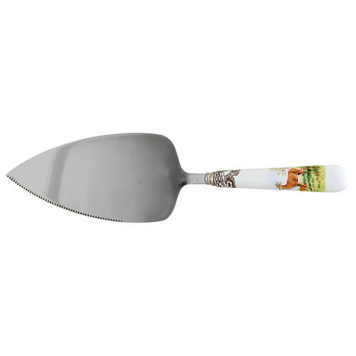 Woodland Cake Server W/Stainless Blade by Spode