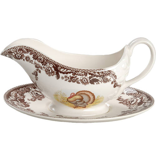 Woodland Gravy Boat & Underplate