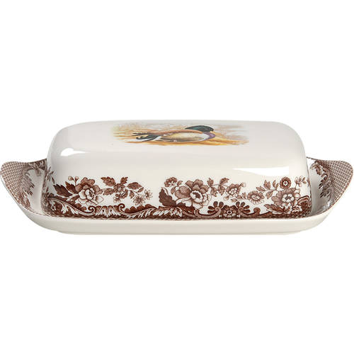 Woodland 1/4 Lb Covered Butter by Spode