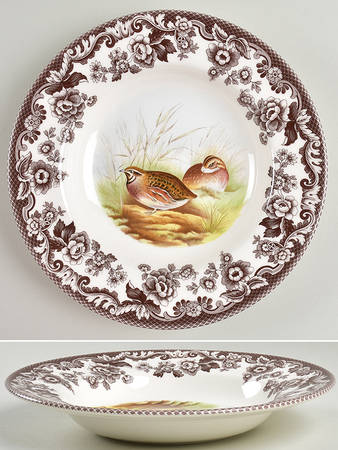 Woodland Large Rim Soup Bowl