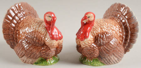Woodland Figural Salt & Pepper Set