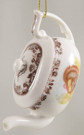Woodland Teapot Ornament