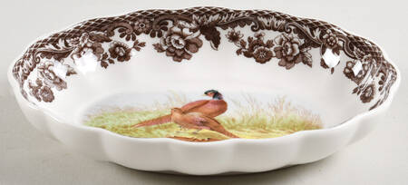 Woodland 6" Oval Fluted Dish by Spode