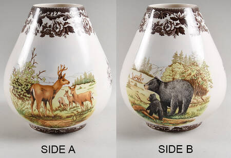 Woodland 8" Bulbous Vase