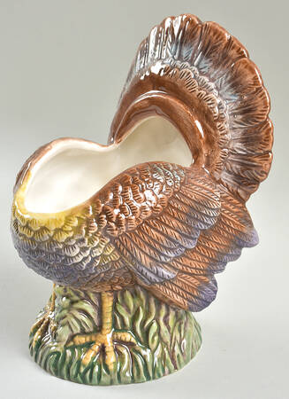 Woodland Figural Gravy Boat No Lid