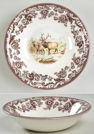 Woodland Coupe Cereal Bowl by Spode