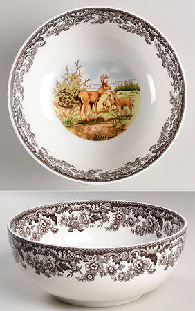Woodland 9" Round Vegetable Bowl by Spode