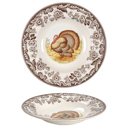Woodland Large Rim Soup Bowl