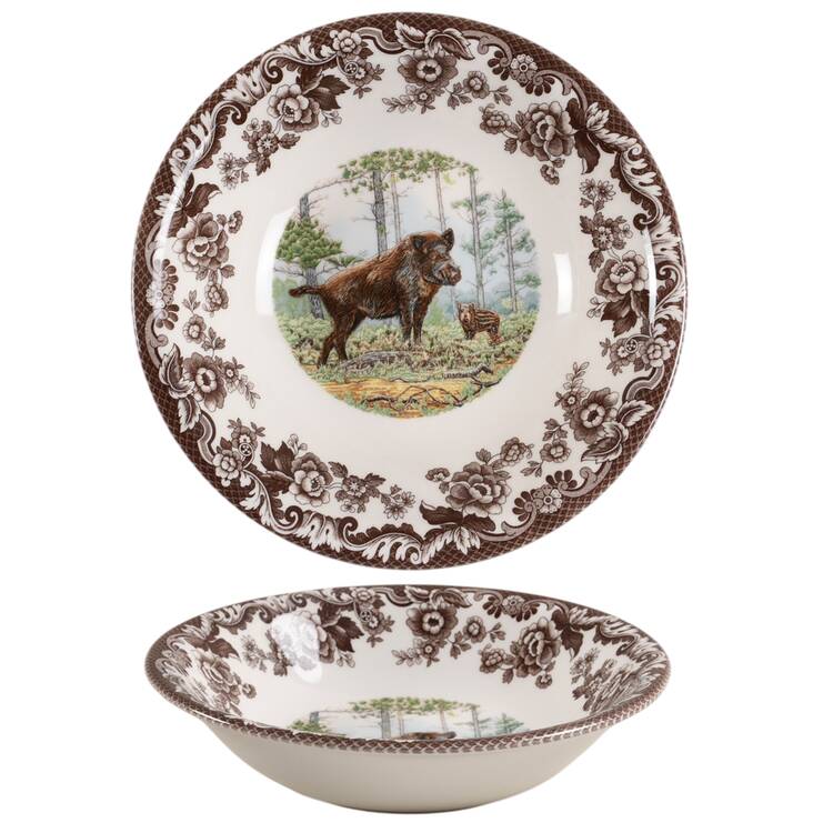Woodland Coupe Cereal Bowl by Spode