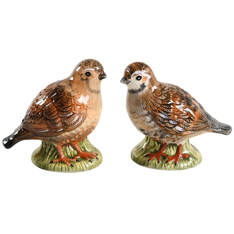 Woodland Figural Salt and Pepper Set