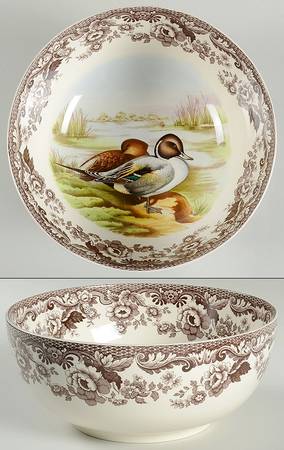 Woodland 9" Round Vegetable Bowl