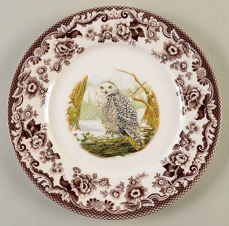 Woodland Luncheon Plate