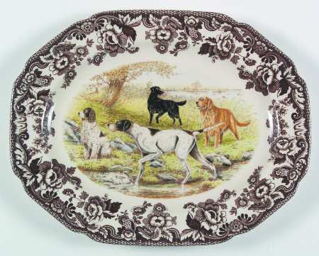 Woodland 14" Oval Serving Platter