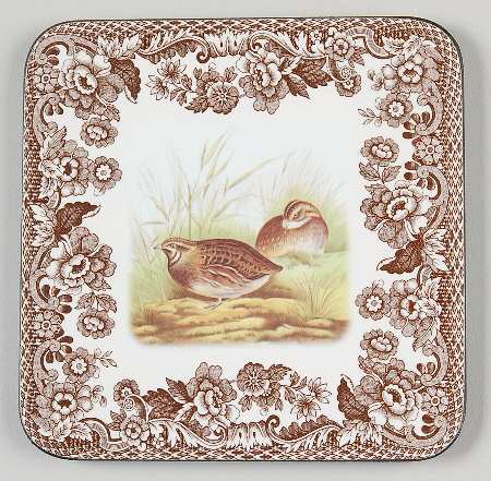 Woodland Square Corkback Coaster