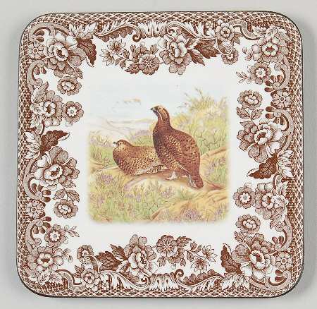Woodland Square Corkback Coaster