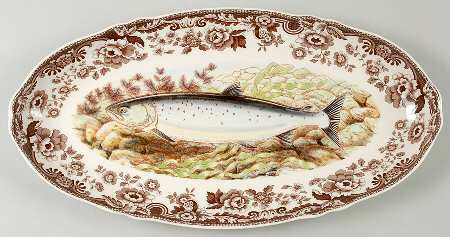 Woodland 18" Fish Platter