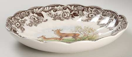 Woodland 8" Round Fluted Dish